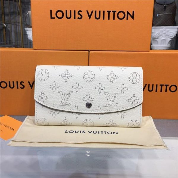 Louis Vuitton Iris Wallet Mahina Ivory