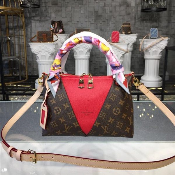 Louis Vuitton V Tote BB Cerise