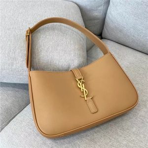 Yves Saint Laurent LE 5 A 7 Hobo Bag Brown