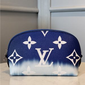 LV Escale Pochette Cosmetique Blue
