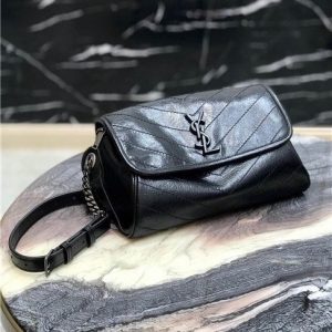 YSL Niki Body Bag Black