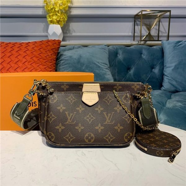 Louis Vuitton Multi Pochette Accessoires Khaki