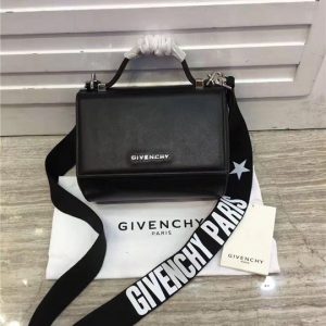 Givenchy Pandora Box Mini Crossbody Bag Black