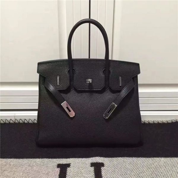 Hermes Birkin 35cm Black Silver H/W