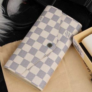 Louis Vuitton Sarah Replica Wallet Damier Azur