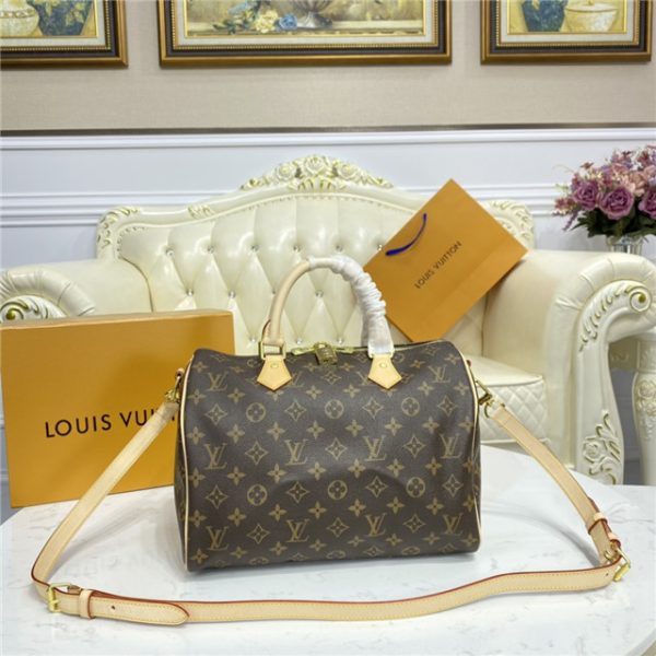 Louis Vuitton Speedy Bandouliere 30 Replica Monogram