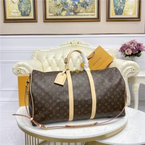 Louis Vuitton Keepall Replica Bandouliere 55 Monogram Canvas Bags