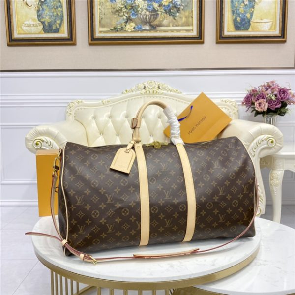 Louis Vuitton Keepall Replica Bandouliere 55 Monogram Canvas Bags