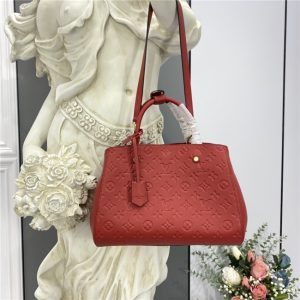 Louis Vuitton Montaigne MM Red