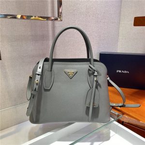 Prada Matinee Handbag Replica Grey