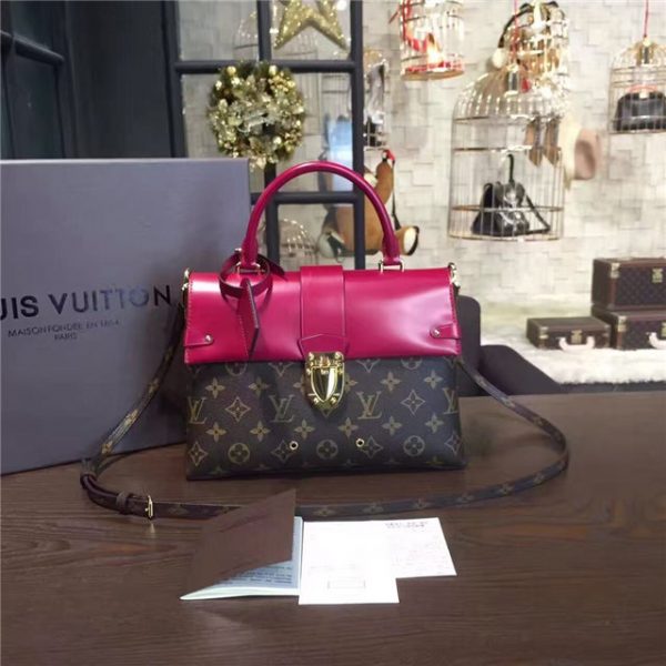 Louis Vuitton One Handle Flap Bag MM Fuchsia