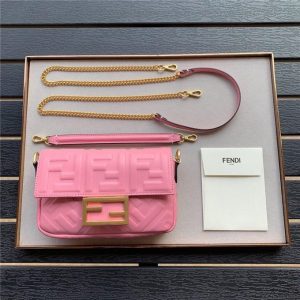 Fendi Baguette Mini Pink