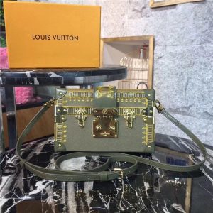 Louis Vuitton Petite Malle Golden Embroidery