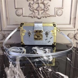 Louis Vuitton Petite Malle Silver