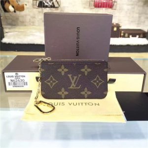 Louis Vuitton Key Pouch Replica Monogram Canvas