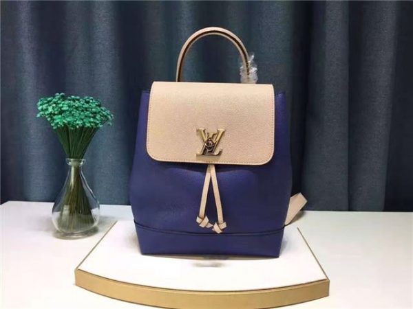 Louis Vuitton Lockme Backpack Denim