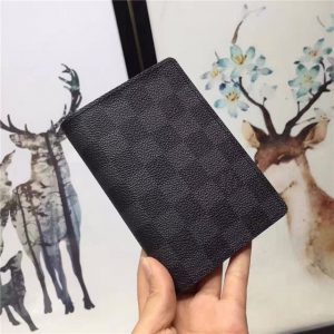 Louis Vuitton Passport Cover Damier Graphite