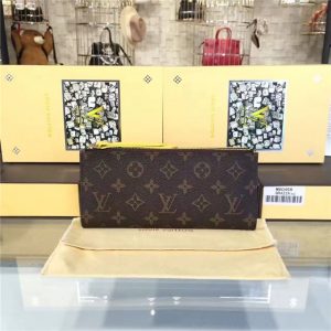 Louis Vuitton Monogram Adele Wallets Yellow