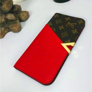 Louis Vuitton Monogram Kimono Wallet Cherry