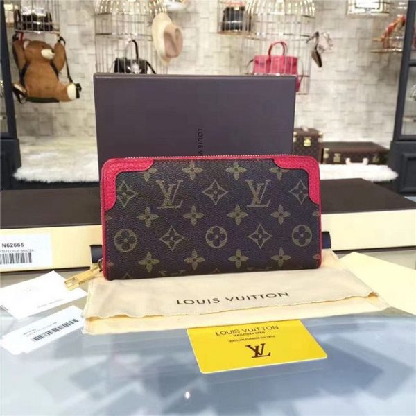 Louis Vuitton Zippy Wallet Retiro Poppy