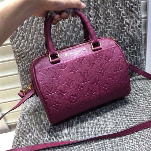 Louis Vuitton Speedy Bandouliere 20 Burgundy