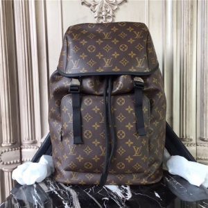 Louis Vuitton Zack Backpack Monogram Macassar Canvas