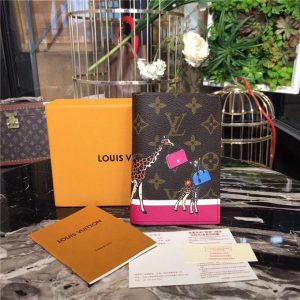 Louis Vuitton Passport Cover Monogram Canvas