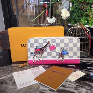 Louis Vuitton Zippy Damier Azur Wallet