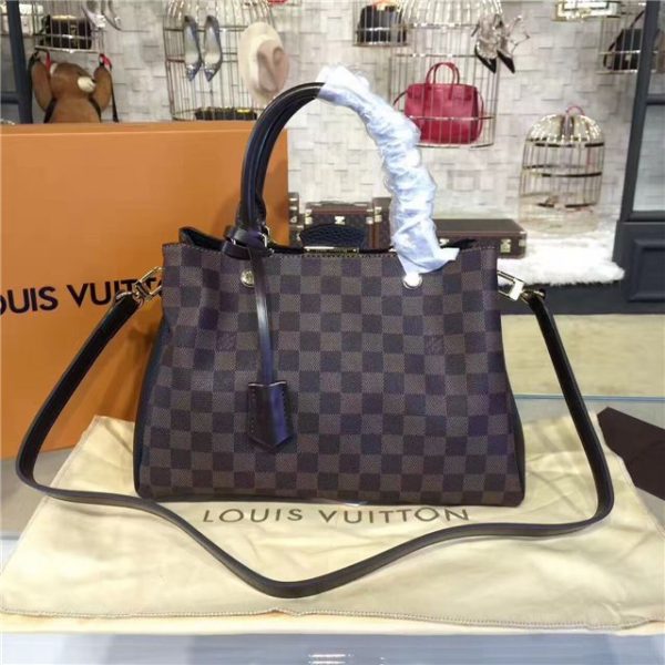 Louis Vuitton Brittany Damier Ebene Canvas Noir