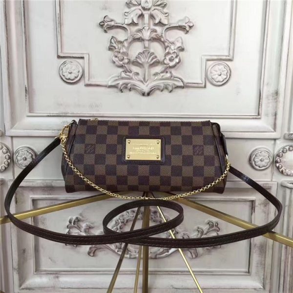 Louis Vuitton Damier Ebene Eva Clutch