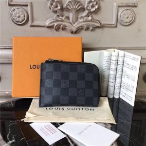 Louis Vuitton Coin Purse Damier Graphite