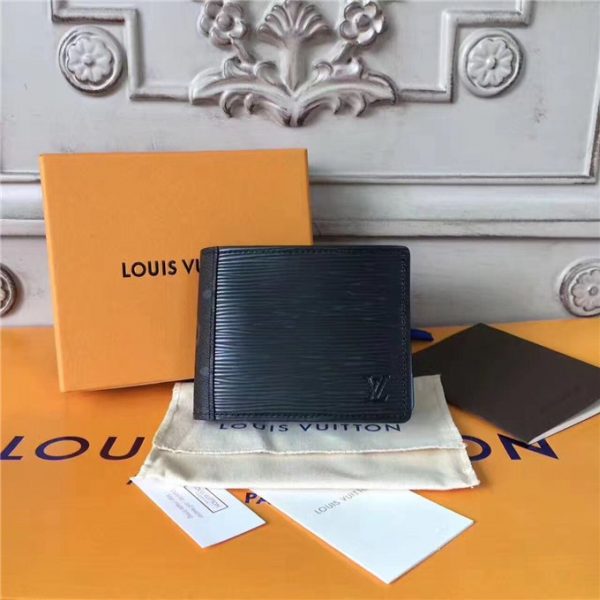 Louis Vuitton Multiple Wallet Monogram Eclipse Epi
