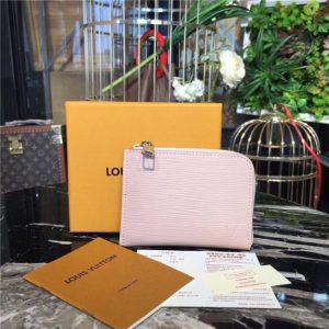 Louis Vuitton Coin Purse Epi Leather Pink