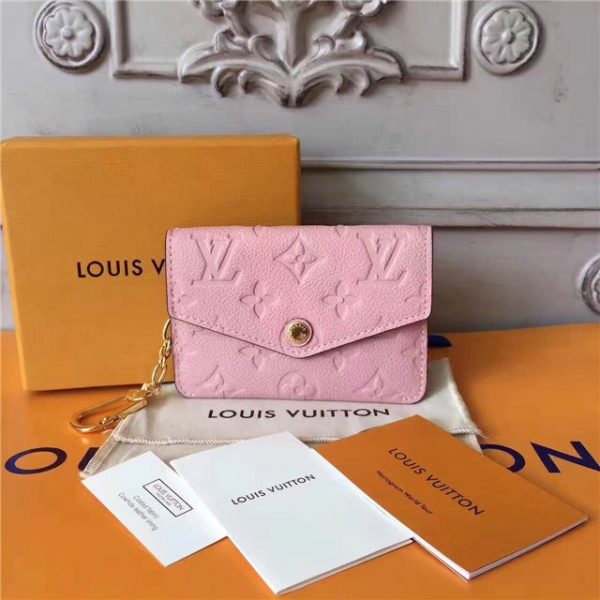 Louis Vuitton Fake Key Pouch Rose Ballerine