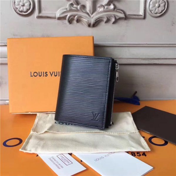 Louis Vuitton Smart Wallet Epi Leather Noir