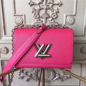 Louis Vuitton Twist MM Hot Pink