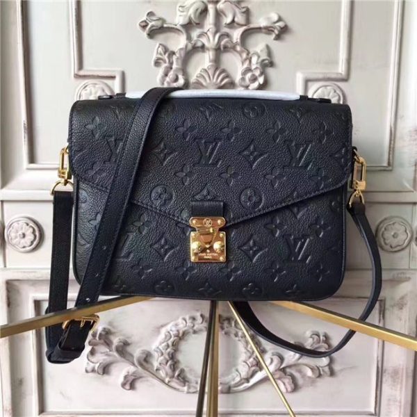 Louis Vuitton Pochette Metis Monogram Empreinte Noir