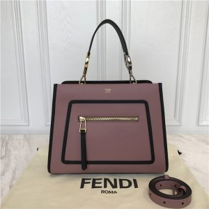 Fendi Runaway Small Leather Bag Pink