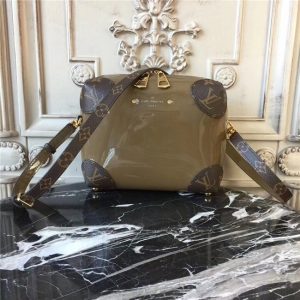 Louis Vuitton Venice Patent Leather Vert Bronze Replica