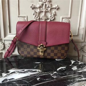 Louis Vuitton Clapton PM Damier Ebene Raisin