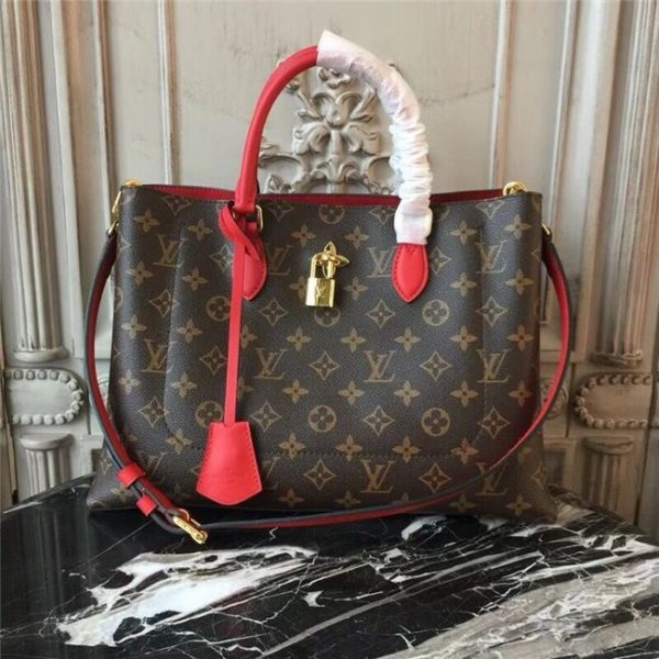 Louis Vuitton Flower Tote Monogram Coquelicot