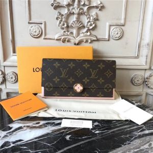 Louis Vuitton Flore Wallet Rose Ballerine