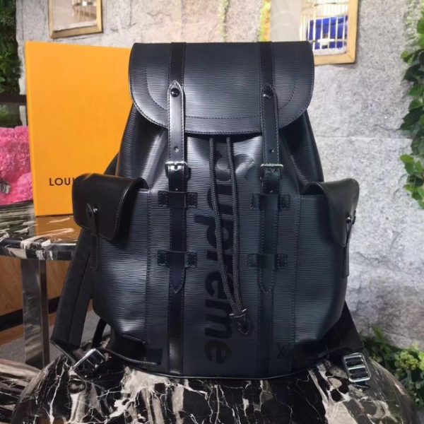 Louis Vuitton Christopher PM Supreme Backpack Black