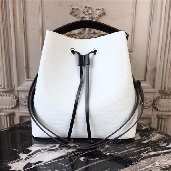 Louis Vuitton NeoNoe Epi Leather White