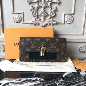 Louis Vuitton Flower Wallet Noir