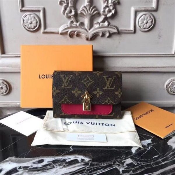Louis Vuitton Flower Compact Wallet Fuchsia