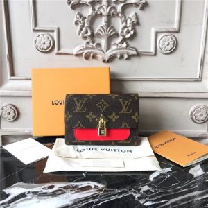 Louis Vuitton Flower Compact Wallet Coquelicot