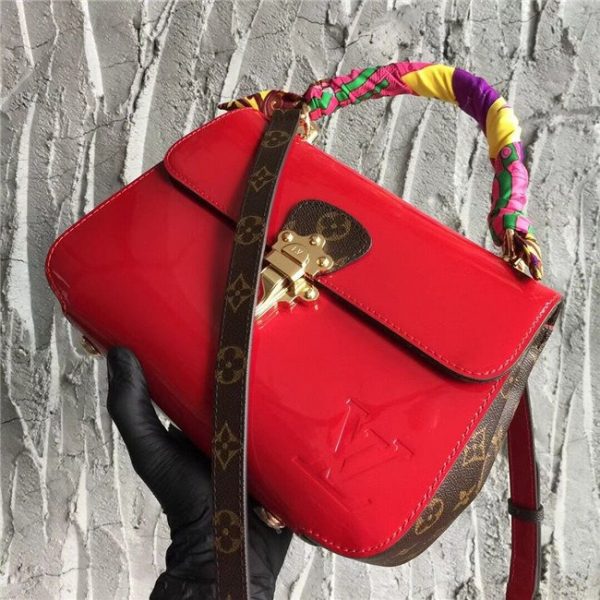 Louis Vuitton Cherrywood Patent Leather Cherry