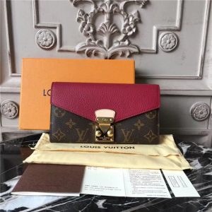 Louis Vuitton Pallas Wallet Raisin