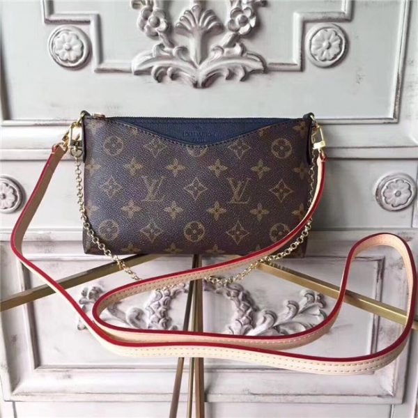 Louis Vuitton Pallas Clutch Bleu Marine